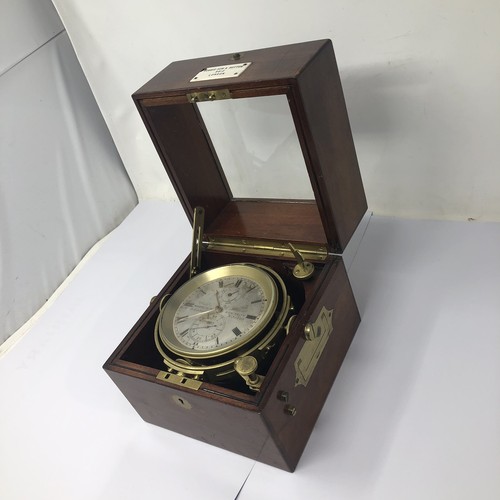 Vintage 19th Century Marine Chronometer, Dobbie Son Hutton London