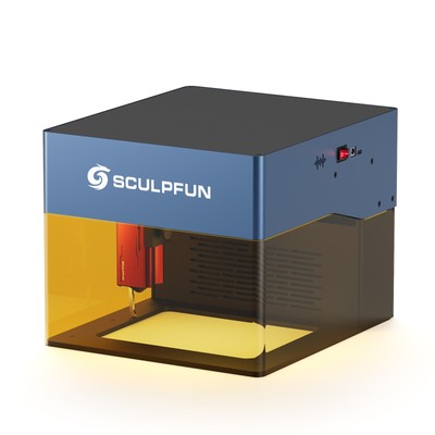 Sculpfun iCube  5W -Gravierer 130x130mm 0,06 mm Laserpunkt D9L3