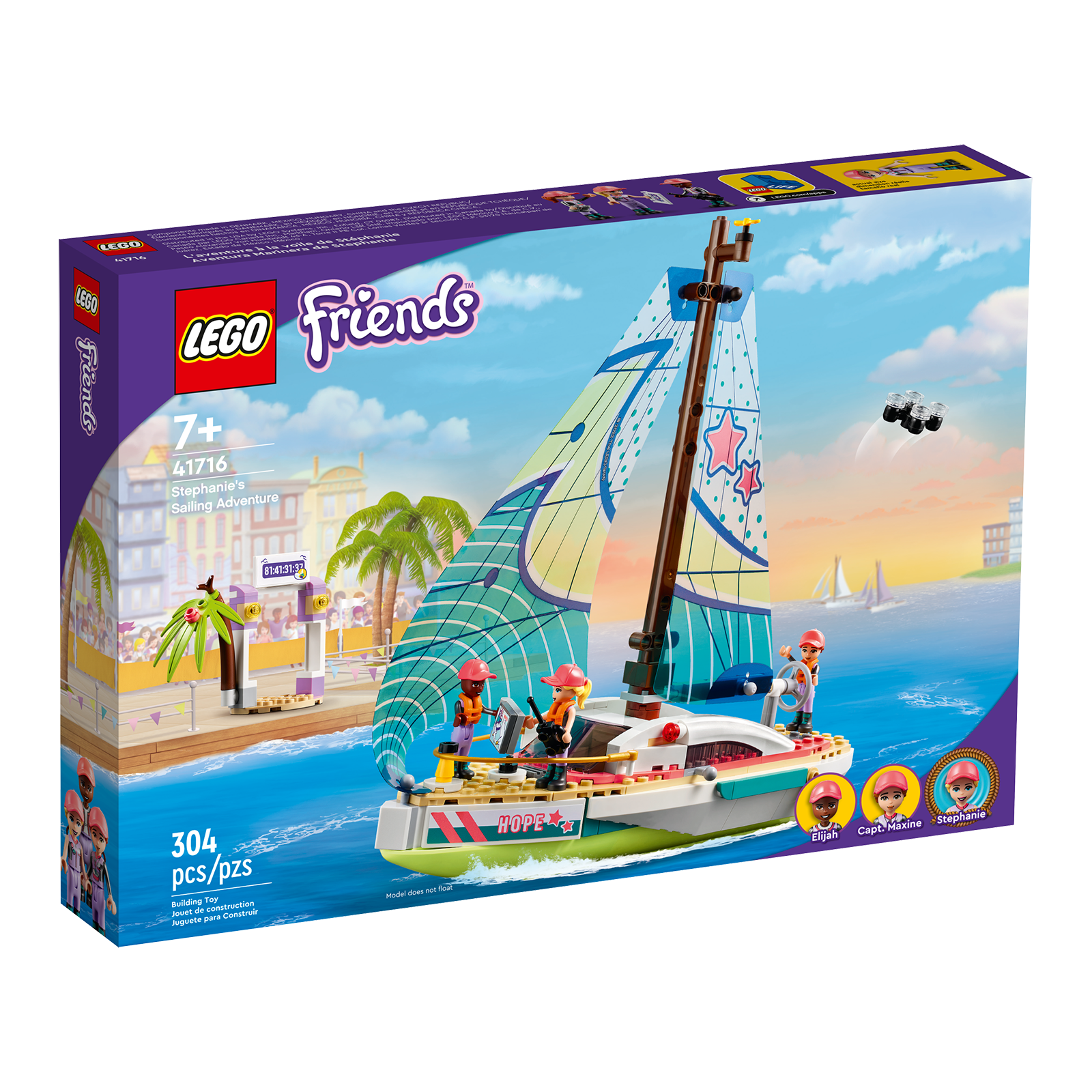 Конструктор LEGO Friends Stephanies Sailing Adventure 41716 НОВЫЙ