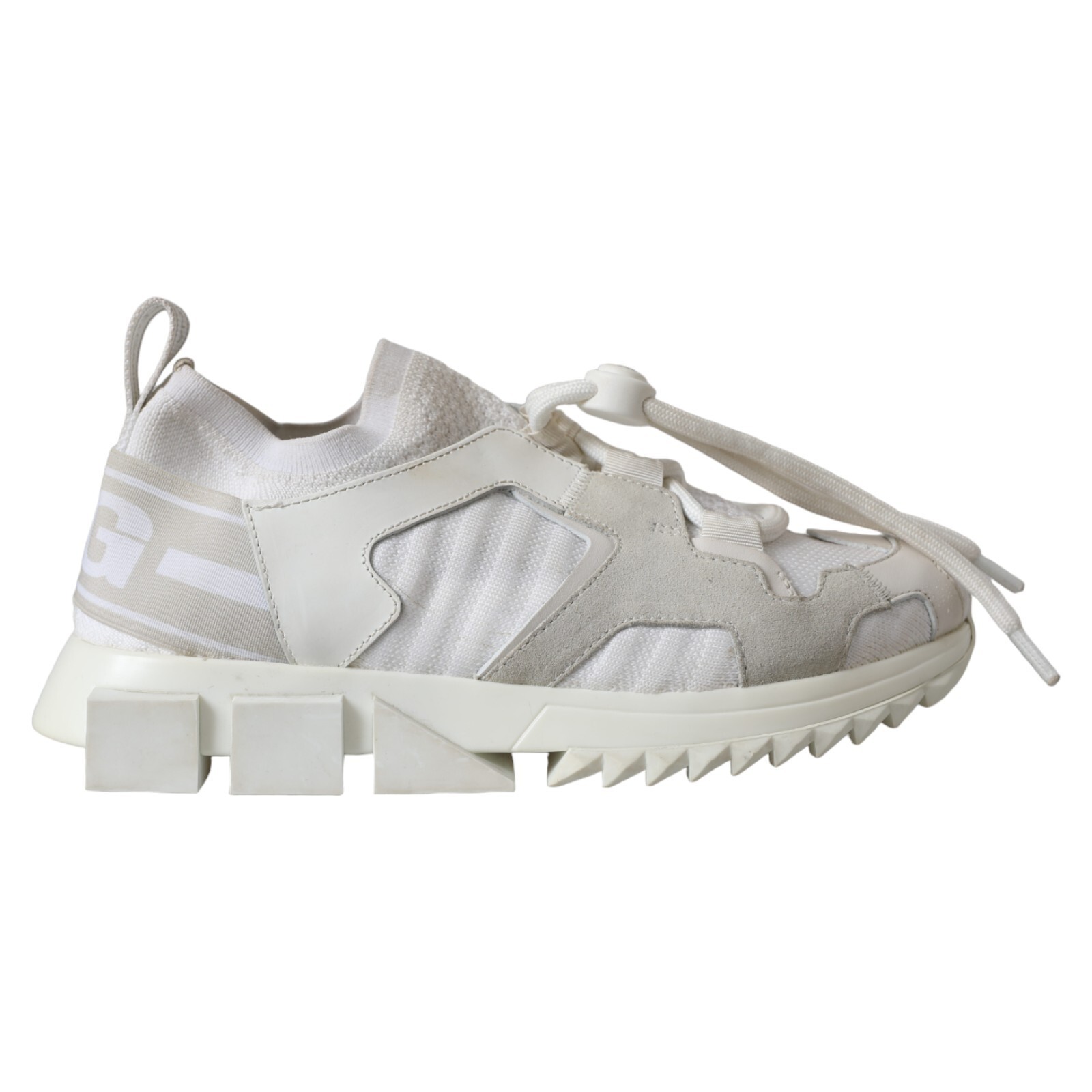 ドルチェ＆ガッバーナ◆メンズスニーカー◆SORRENTO◆メッシュ DOLCE & GABBANA Shoes White Mesh Sorrento Trekking Sneakers