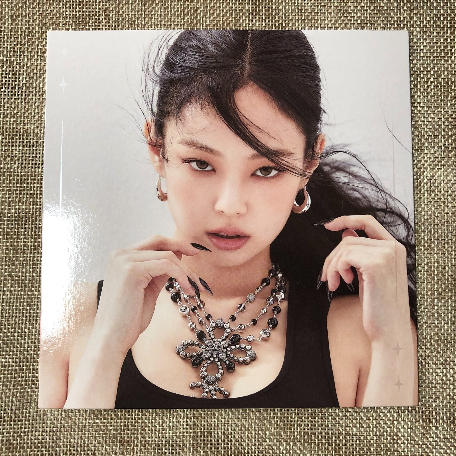 BLACKPINK JENNIE [ THE ALBUM ] Official Postcard, Ver. 2