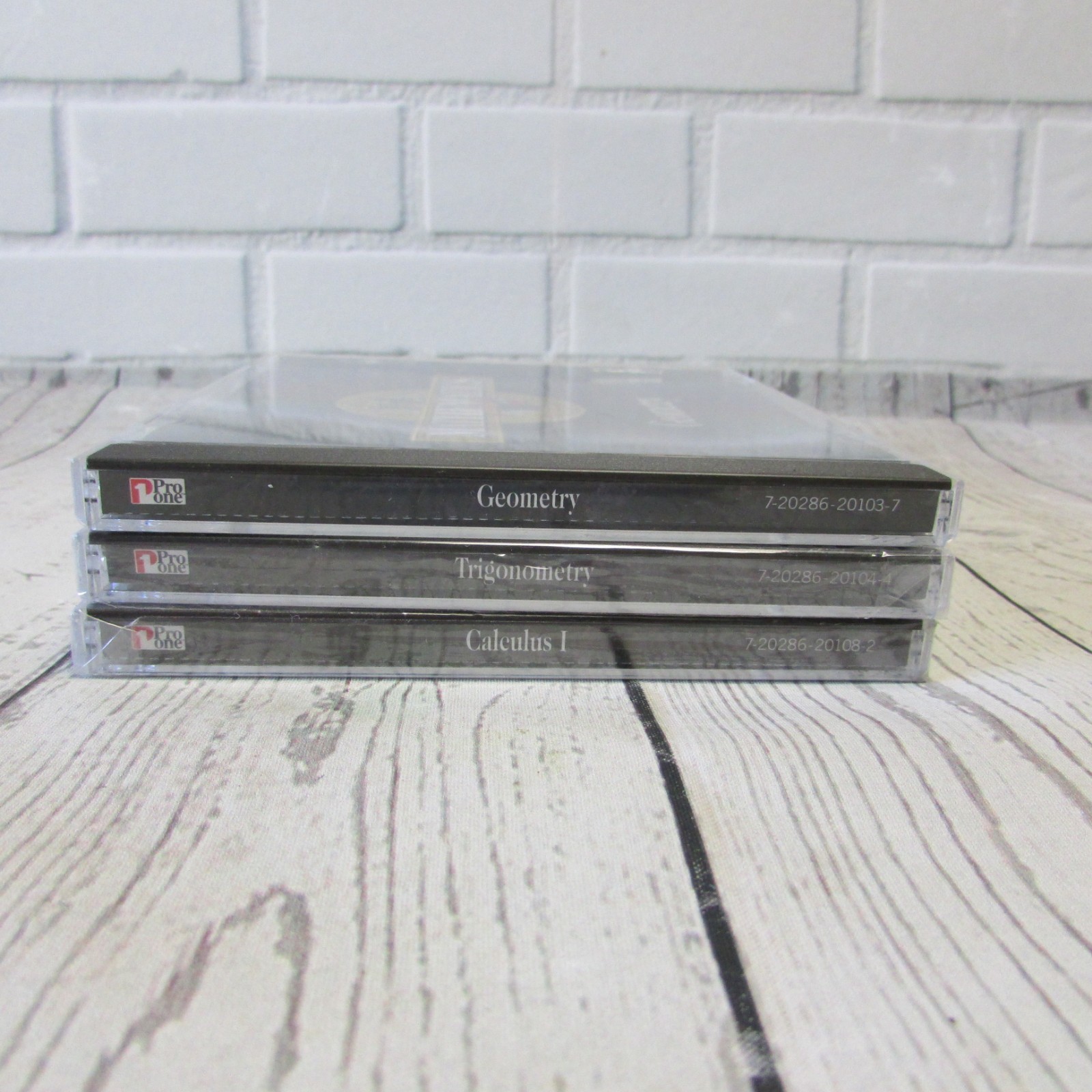 Pro One Mathematics CD-Roms Lot of 3 Geometry Trigonometry Calculus Windows