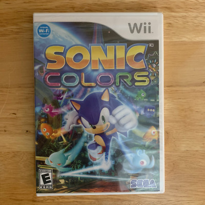 Sonic Colors (Nintendo Wii, 2010) NEW!