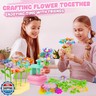 beefunni Flower Bouquet Craft Kits, DIY Arts and Crafts for Kids 4-6-8, Upgrade Colorful Flowers Toys for 4 5 6 7 8+Year Old Girl Birthday Gifts Ideas,Toddler Creative Educational Activities