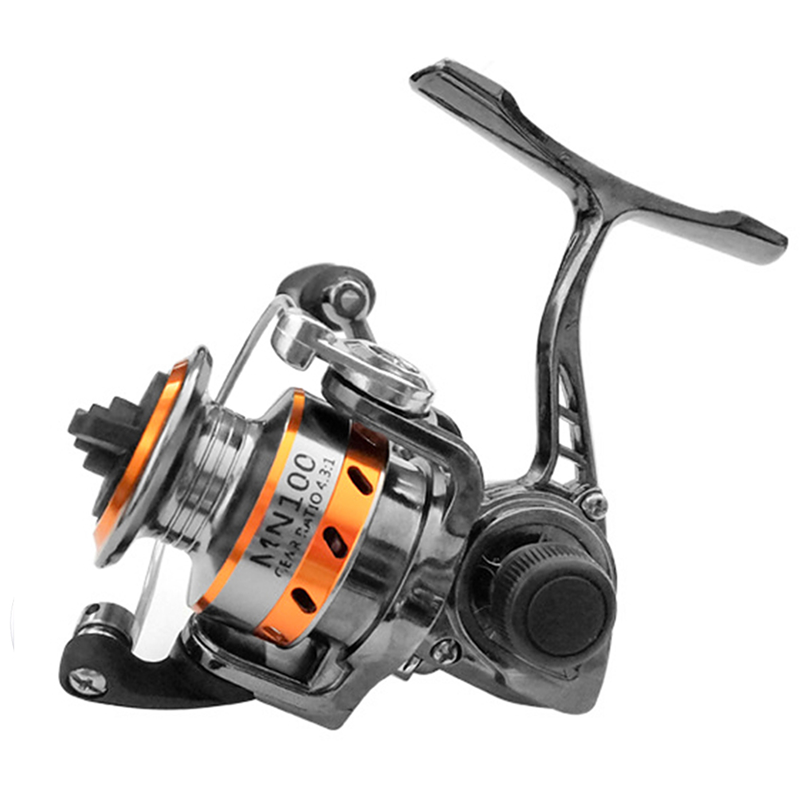 3BB 4.3:1 Mini Spinning Reel Ultralight All Metal Freshwater Saltwater Carp Fish