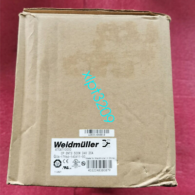 8708710000 CP SNT3 500W 24V 20A  New Power Supply For Weidmuller FedEx or DHL