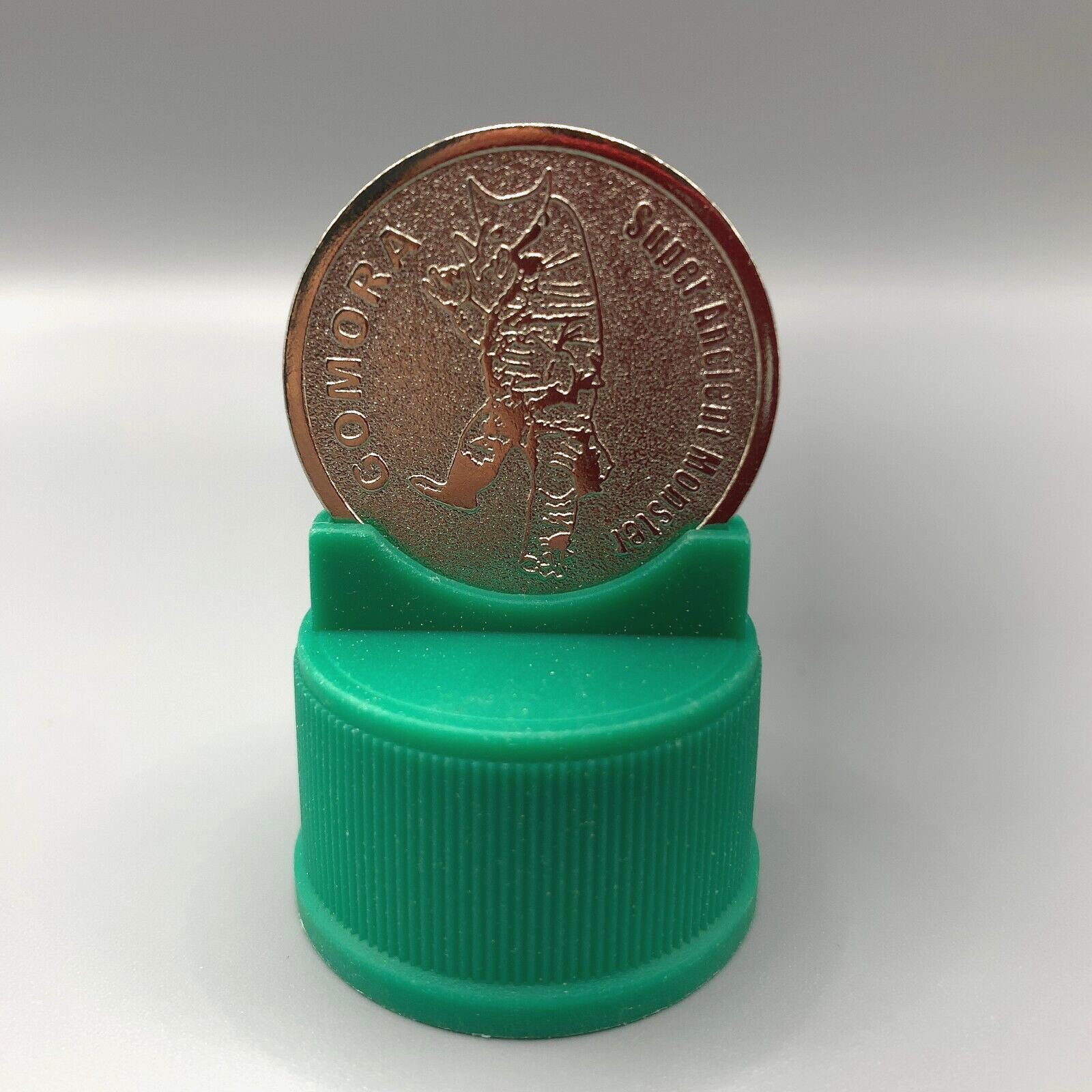 CONDOR メタルライター Gomora Ultraman Mitsuya Cider Bottle Cap Medal Coin Japan
