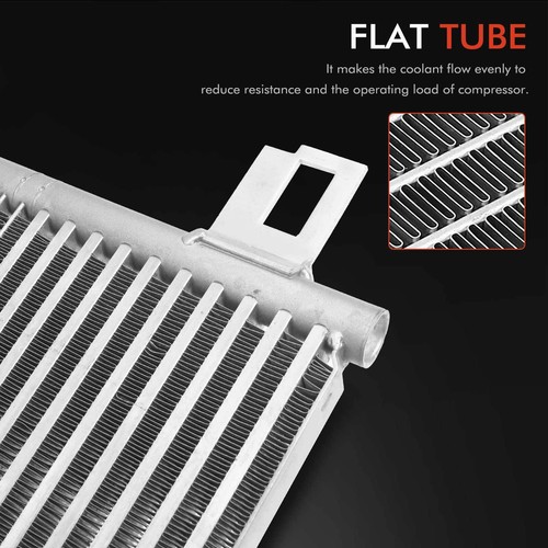 AC Condenser w/ Trans Oil Cooler & Receiver Drier for Jeep Grand Cherokee 11-21