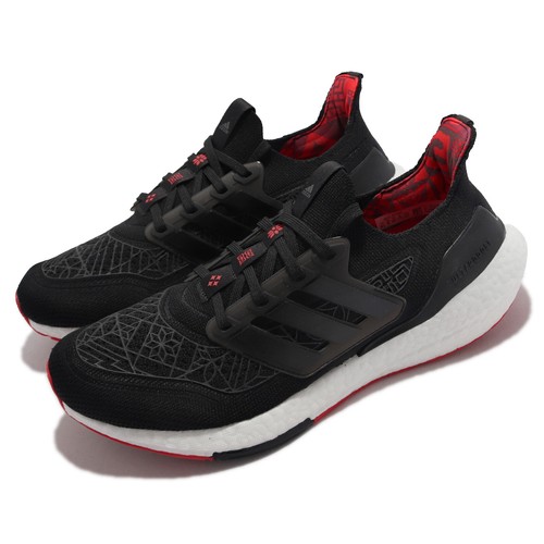 

Adidas Ultraboost 21 CNY Черный Белый Красный Мужская повседневная обувь для бега GZ6073, Ultraboost 21 Cny