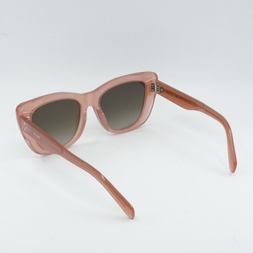 Pre-owned Celine Cl40199i 74k Pink / Gradient Roviex 54-18-140 Sunglasses Authentic