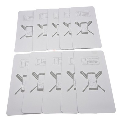 uBreakiFix 10 Pack Tempered Glass Screen Protector for iPhone 14 13 13 Pro 16e