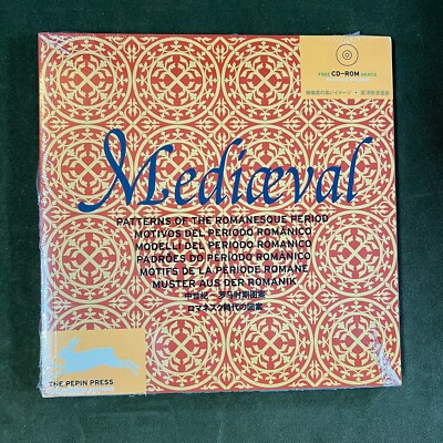 MEDIAEVAL PATTERNS (AGILE RABBIT EDITIONS) By Pepin Press Mint Condition Sealed
