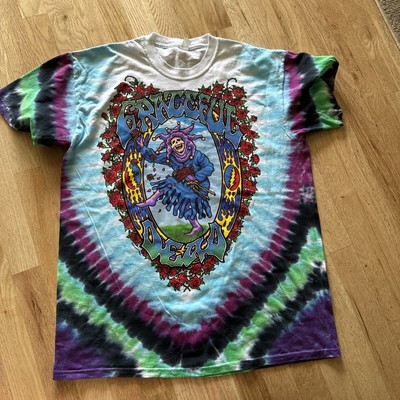 Grateful Dead Seasons Of The Dead Liquid Blue Overstock L T-shirt Tie Dye