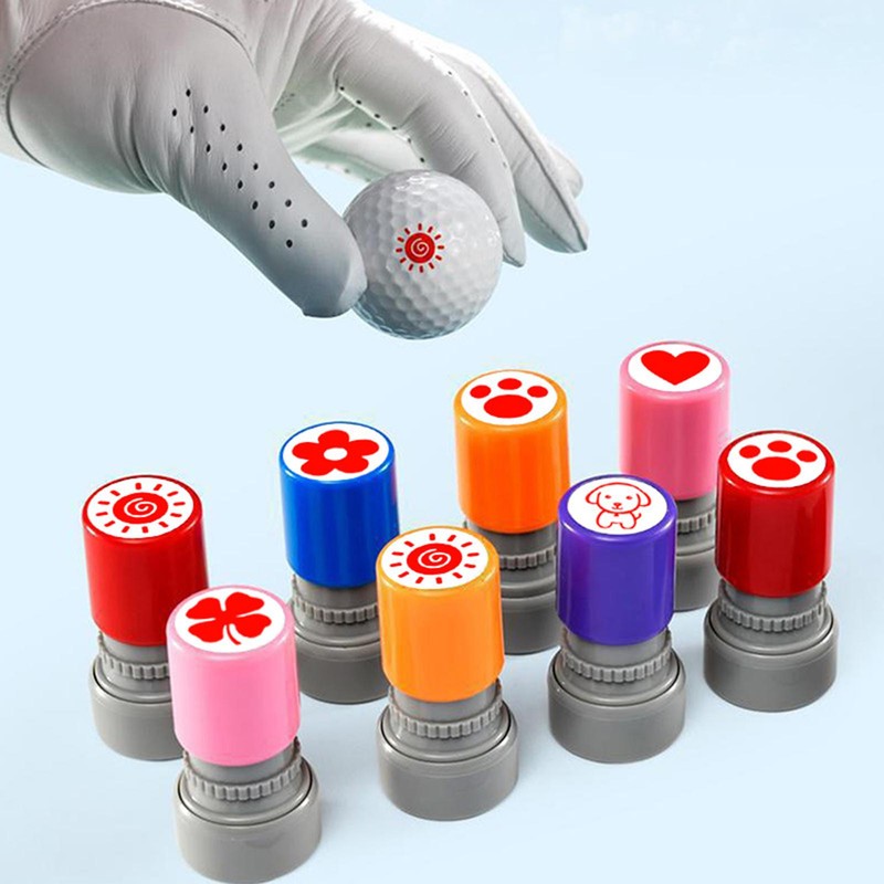 Reusable Aluminum Ball Marker Stamp | Permanent Golf Ball Marker for Stylizing