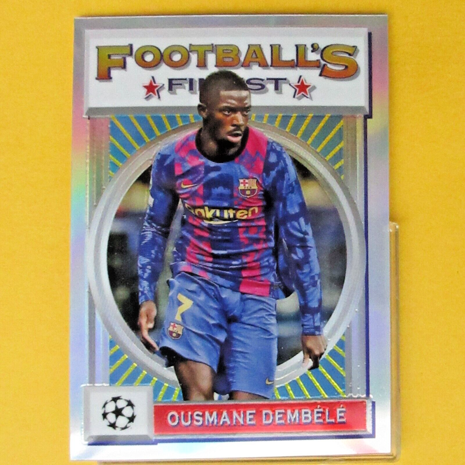 OUSMANE DEMBELE 2021-22 FOOTBALL'S FINEST REF. Topps #170 FC