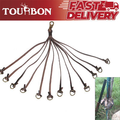 Leather Duck Carrier Strap Birds Hanger Pigeon Geese Holder Game Sling -USASHIP