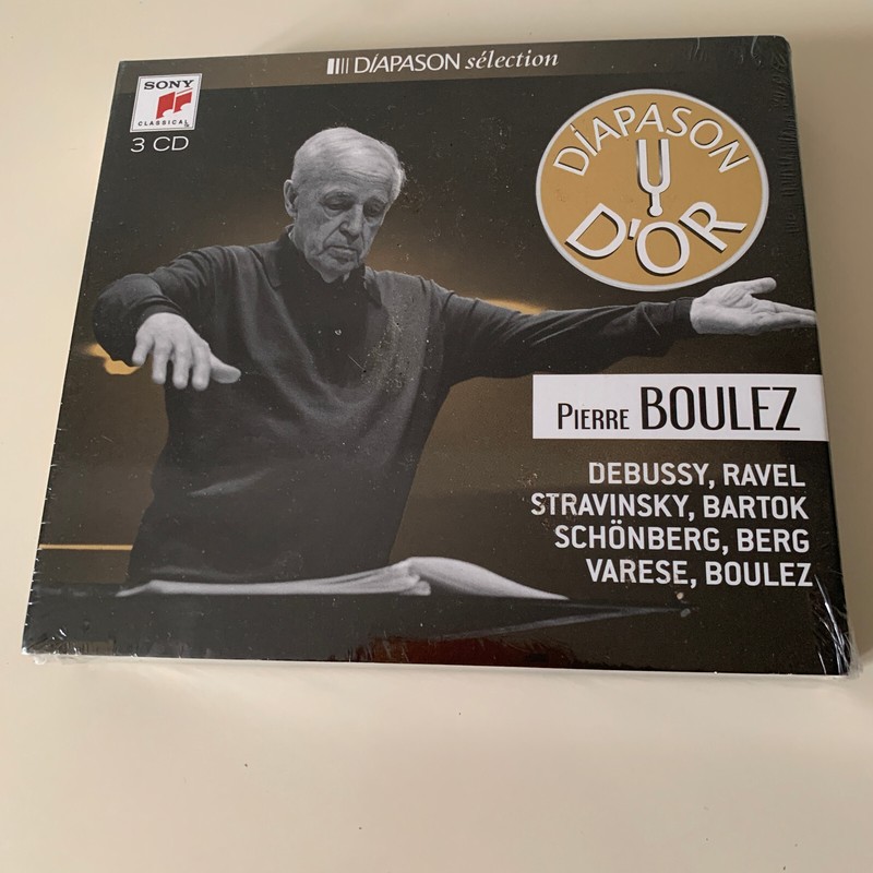 Pierre Boulez - Debussy, Ravel, Stravinsky, Bartok / 3 Cd, Neuf Sous Blister