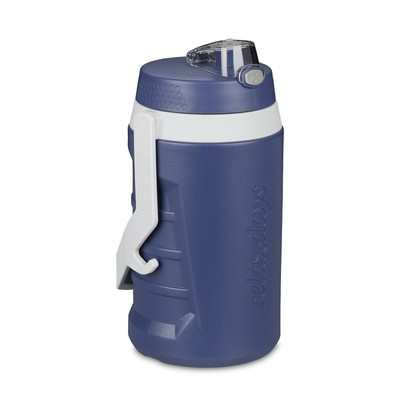 bidon 2 liter blauw - drinkfles sport - fitness drinkfles - waterfles bpa vrij