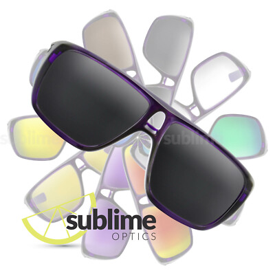 POLARIZED Black (Dark Grey) Replacement Lenses For Oakley Dispatch 1 ~ OO9090