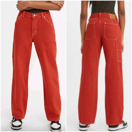 LEVI’S RED / asymmetry leather pants LEVI'S RED / asymmetry leather pants