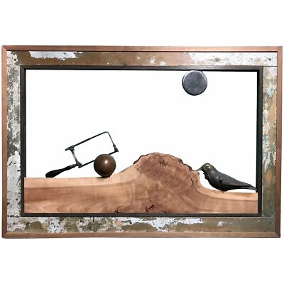 Varujan Boghosian Abstract Framed Landscape Construction