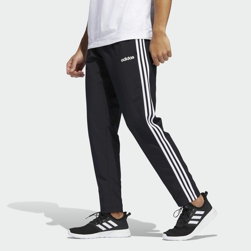 

[FI7164] Мужские брюки Adidas Essentials с 3 полосками, Черный