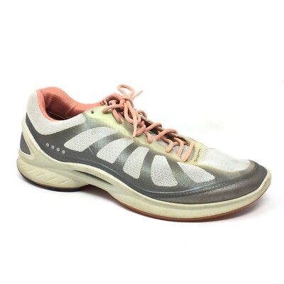 Ecco Biom Training Shoes Sneakers Womens Size 40 EU 9-9.5 US Gold Beige Athletic