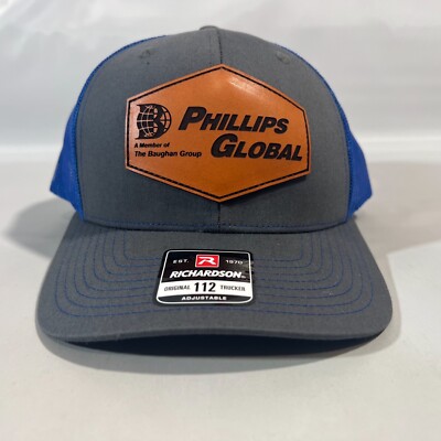 Phillips Global Mining Richardson Snapback Hat Baseball Cap Logo NWT Coal