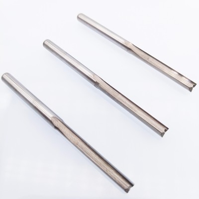 2x 6mm High Quality Carbide Two Flute Straight Router Bits CEL 25mm NEW