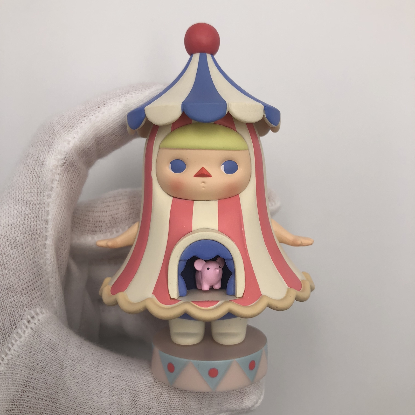 POP MART PUCKY Mini Figure Designer Toy Figurine Circus Babies Circus Tent Baby