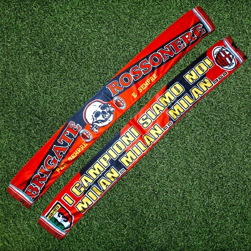 希少 ACミラン ULTRAS BRIGATE ROSSONERE マフラー 希少 ACミラン ULTRAS BRIGATE ROSSONERE マフラー