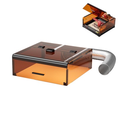 ATOMSTACK A6 A12 A24 PRO Laser Engraver B3 Enclosure with Exhaust Vent, Pipe,...