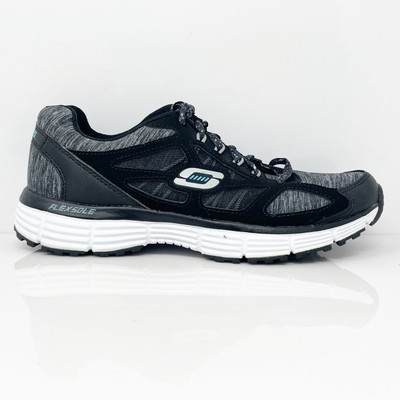 

Skechers Womens Lightweight 12540MC Черные кроссовки для бега Размер 7, Черный, Lightweight
