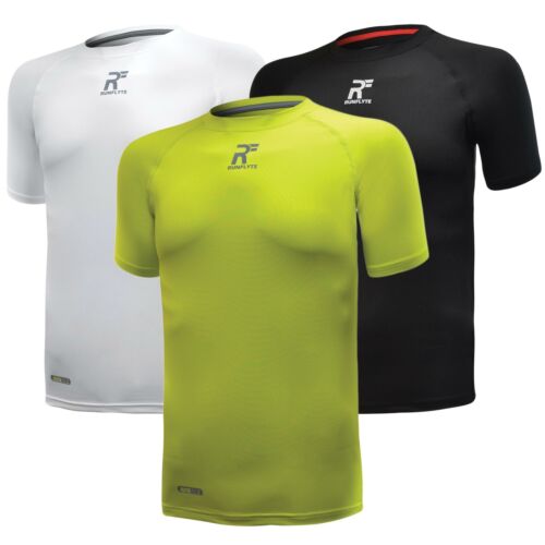 

Мужская футболка с короткими рукавами RunFlyte Contour Stitch Athletic Running Dry f1003