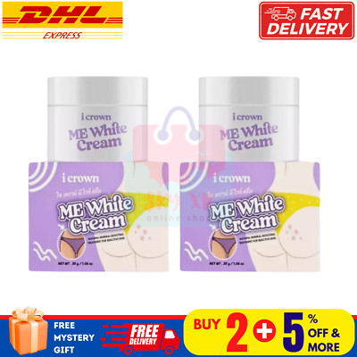 2 X I Crown Me White Cream Reduce Dark Spot Axilas y Codos 20g