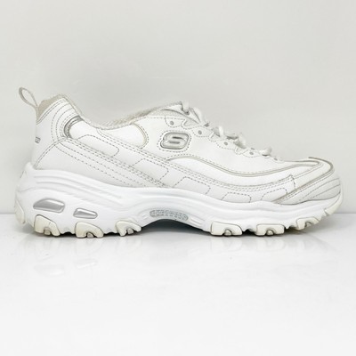 

Skechers Womens D Lites 11420 Белая Повседневная Обувь Кроссовки Размер 8.5, Белый, D Lites