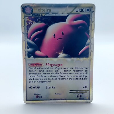 Pokemon TCG Karte - Heiteira 106/123 I HeartGold & SoulSilver I Deutsch