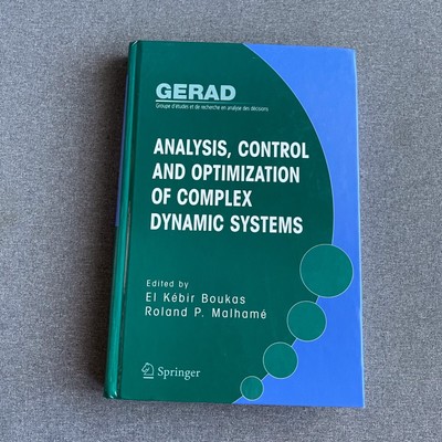 Analysis, Control and Optimization of Complex Dynamic Systems Hardcover