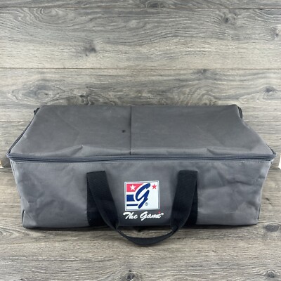 The Game Baseball Hat Travel Protective Duffel Bag Size 22 x 11 x 8 Gray