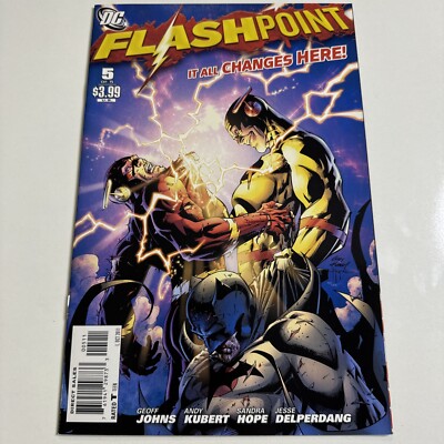 Flashpoint # 5 | VF/NM | Key Issue ! 1st Appearance Of Pandora ! DC Comics 2011