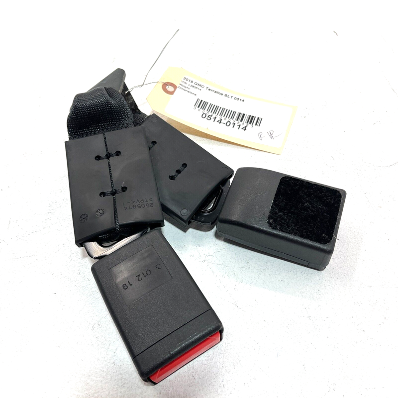 Used GMC Terrain Rear Right Passenger Side Seatbelt Seat Belt Buckle OEM 2018-2020