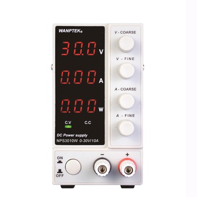 30V 6A/10A DC PoWer Supply, Lab Variable Adjustable regulated DC Bench SWitching
