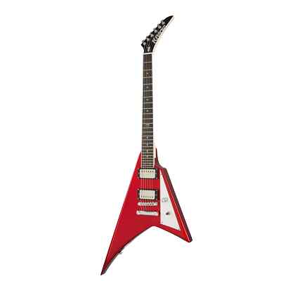 Kramer Charlie Parra Vanguard Guitar, Ebony Fretboard, Candy Apple Red