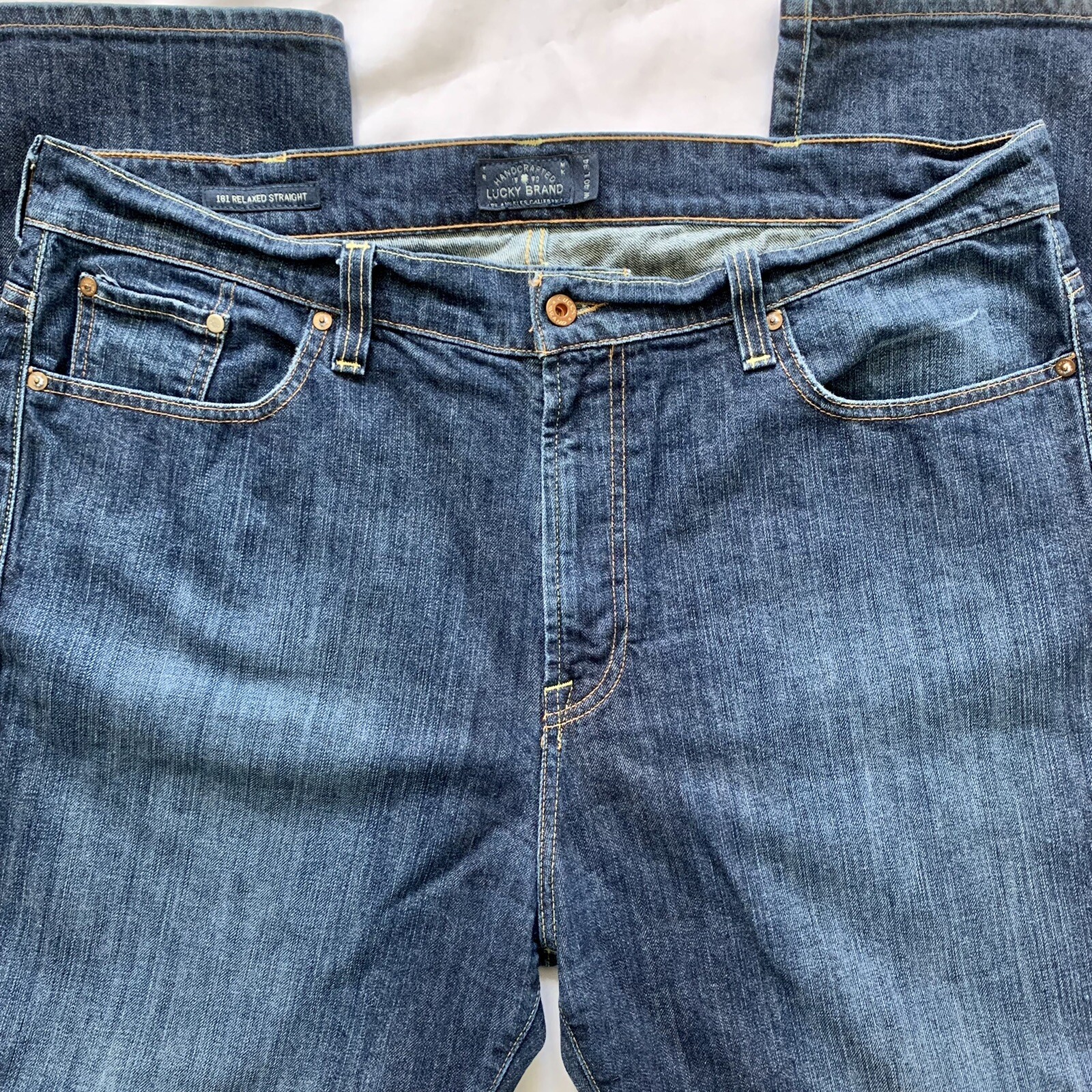Джинсы Lucky Brand 181 Relaxed Straight 