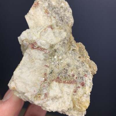 Garnet Feldspar & Mica Crystals w/ Quartz Ray Mine Burnsville North Carolina USA