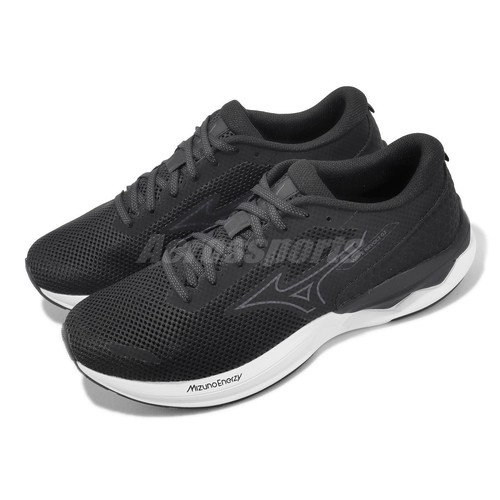 

Мужские беговые кроссовки Mizuno Wave Revolt 3 Black White J1GC2314-01, Черный, Wave Revolt 3