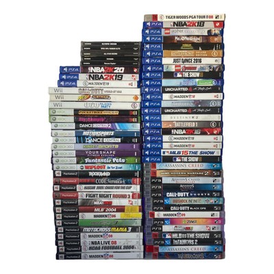Video Game Mixed Lot Assorted Xbox PS1 PS2 PS3 PS4 Wii PlayStation