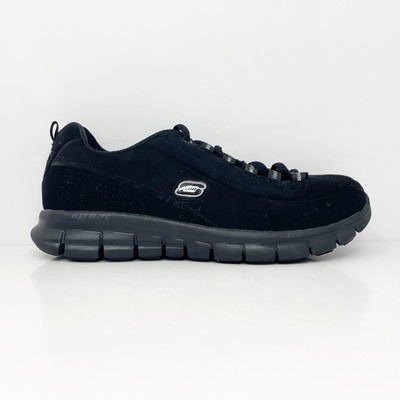 Skechers Womens Elite Synergy 11717 Черная повседневная обувь Кроссовки Размер 7, Черный, Elite Synergy