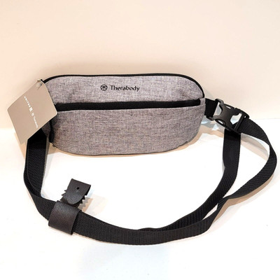 United Airlines Sealed Therabody Crossbody Bag Amenity Kit Business Class Gray