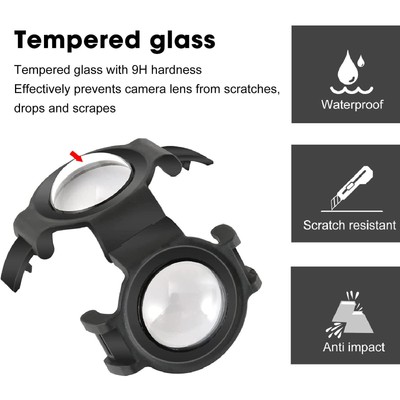 Upgrade Lens Guard Dustproof Tempered Glass Waterproof High Transparency Camera